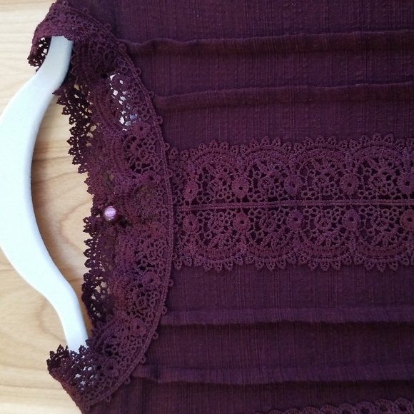 No Boundaries Purple Blouse - Picture 3 of 8